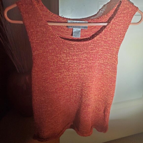 Primitive Print Maxi Skirt and Companion Knit Shell - Picture 5 of 6